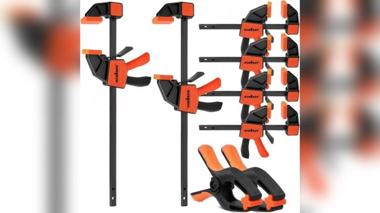 Best Clamps for Woodworking: Top Durable and Quick-Grip Sets Reviewed
